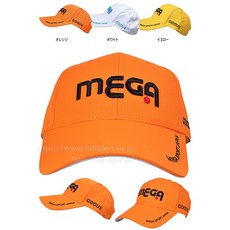 【海夫健康生活館】MEGA COOUV 崔虎星代言帽 高爾夫 運動帽(MG-203), 橘色, 1個