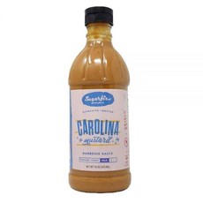 Generic Sugafire BBQ 소스 473.2ml(16온스) 병 바베큐 스모크 하우스 핏마스터 크래프트 (캐롤라이나 머스타드), 캐롤라이나 머스타드