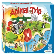 벨레덕 동물의세계여행 03-22730 보드게임, 2인 이상, 1개