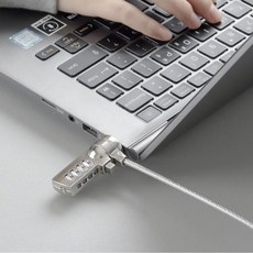 TG 노트북 락케이블 (다이얼식), 1개