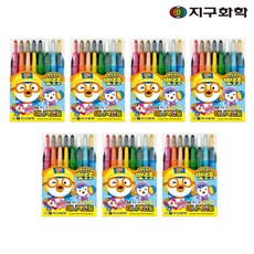 지구화학 뽀로로 미니 색연필, 16색, 7세트