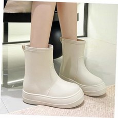 심플 레인부츠 발편한장화