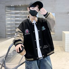 큐엘아리아 남아 봄 가을 초등생 야구복 08 초중생 점퍼 주니어 자켓