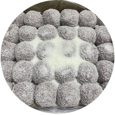 1650. 찹쌀떡(흑미)-30개 [하절기 아이스박스 무료], 1개, 1800g