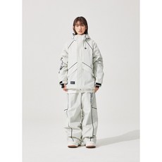 MR 26 JACKET 04 WHITE 모이라 보드복 자켓 상의 커플 공용 여성 남성 스노우보드복