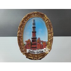 이집트기념품 이집트마그넷 현관문인테리어 냉장고자석 입체, 시안 인도 6 x 8cm
