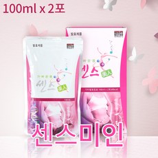 가벼운몸 센스미인 100mlx2포 쾌변 음료 (소비기한 26년5월27일), 100ml, 2개