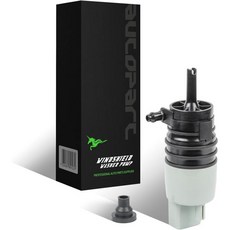 1개 새 12V 전면/후면 앞유리 세척액 펌프 모터 교체 키트 고무링 포함 - 다룬고 리버티 그랜드 체로키 커맨더 PT 크루저 타운 컨트리 캐러밴 LR4 MKX MKT 및 기타, For Acura/Chrysler/Dodge/Jeep