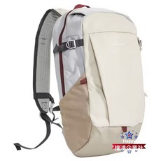 QUECHUA 20L 登山健行休閒多隔層背包, 純真淺白