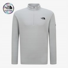 노스페이스 NORTHFACE 바소디노 롱슬리브 집티 NT7LQ53B_LGY 397572