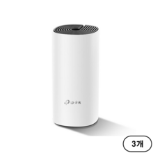 티피링크 AC1200 듀얼 밴드 통합 홈 메시 Wi-Fi 시스템 공유기, Deco M4, 3개