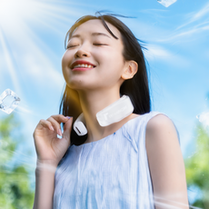 타이탄워크 쿨업 넥쿨러 아이스 유아인증 PCM 스포츠 넥밴드, 1개, 화이트