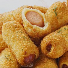 레브 쫄깃 미니 한입핫도그 간편 아이들 간식 1.05kg, 1개