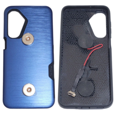 스피드샵 배달대행범퍼케이스 자석케이스 (중저가폰), 블루, A16