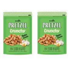 삼진 바삭프레첼 버터갈릭맛, 2개, 650g