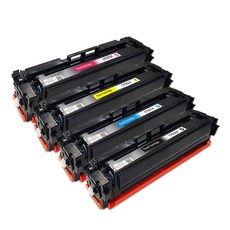 잉크다파라 HP 호환토너 CF500A CF500X 세트, 1세트, 대용량/4색