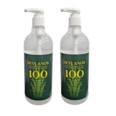 데이랑스 시카 알로에 수딩젤 500ml 무알콜 천연보존제 사용 피부진정 고농축 수분크림 바디크림 바디로션, 2세트