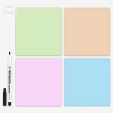 챌리나마켓 탈부착쉬운 자석부착판, 핑크 (145832)