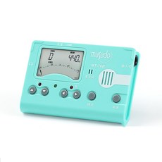 Musedo MT-70B 三合一冷光調音器節拍器 馬卡龍色 樂器配件, 綠色,全新, 1個
