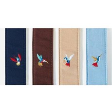 烏克時代 Anuenue 蜂鳥精美刺繡背帶 UHBS細版(烏克款) HBS寬版(吉他款), 1個, HBS 吉他寬版,LB (深咖啡)