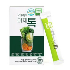 산마을 간편톡 야채톡(스틱), 3g, 14개