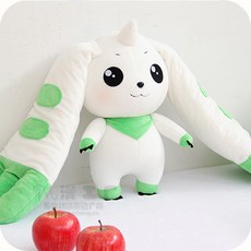 디지몬 어드벤처 코로몬 테리어몬 테이머즈 인형 쿠션 봉제 애니메이션 굿즈 선물 인테리어 낮잠베개 키덜트 매니아, B, 1개