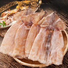 해풍에 잘마른 건오징어 몸통만 대자, 1세트, 220g