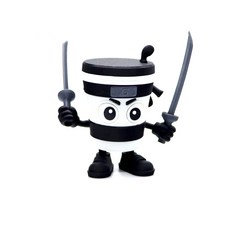 카푸치노 아사시노 닌자 밈 캐릭터 모형 피규어 10cm 꿈꾸는다락방, 1개