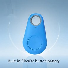 스마트테그 미니 블루투스 EW 스마트 블루투스 분실 방지 장치 키 어린이 지갑 가방 휴대 전화 애완 동물, 03 Water Drop-Blue, 1개