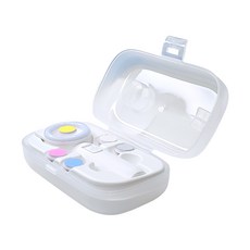 嬰兒磨甲機 柔光聚焦款附5磨甲頭, 嬰兒磨甲機-附收納盒, 1個