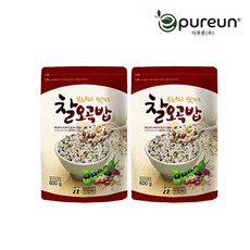국산 찰오곡밥, 2개, 600g