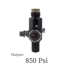 300BAR 출력 160 VALVULA 3000PSI 가스 GULADORA 밸브 공기 실린더 어댑터 탱크 리필 충전 ORING 압력 조절기, 5 8 18UNF, 850 Psi