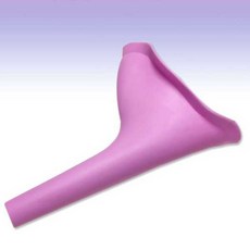 도매창고 실리콘 휴대용 여성 소변 임산부 일회용 응고팩 휴대용 캠핑 소변기 비상용 남성 긴급 야외, 1개, 실리콘입식여성소변기-OPP-퍼플