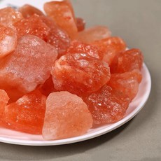 安夢軒 喜馬拉雅橙鹽塊玫瑰鹽原石 無火擴香擺件 100g (3-5厘米), 橙鹽原石100g（3-5厘米）