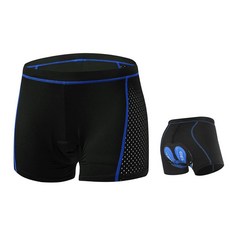 자전거 쿠션 팬츠 XXL 블루 자전거쿠션바지 자전거바지 exg+2131Rf