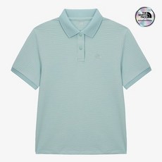 노스페이스 NT7PS43B 여성 와플 반팔 폴로 PASTEL TURQUOISE CMZ467 RTI406