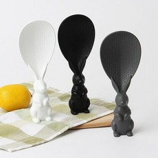 래빗주걱 깊은형 볶음스푼 밥주걱 스탠딩 깔끔이 밥통 ord+4385Gr