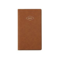 페이퍼리안 2026 에디트 위클리 플래너 S 95x165 mm, 02 Camel Brown [카멜브라운]