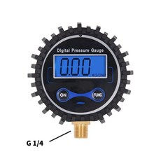 디지털 타이어 공기압 게이지 압력계 자동차 트럭 오토바이용, 2. 0-230psi G 1-4, 1개
