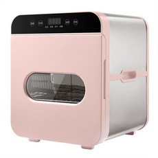東日家電全自動紫外線消毒櫃，奶瓶餐具內衣褲多功能烘乾消毒機，大容量家用款, SMS-700, 粉色