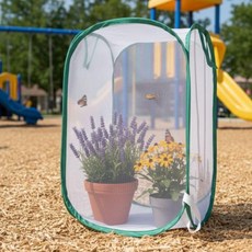 나비 곤충 채집 키우기 관찰망 중 채집통 채집망, 1개, 상세페이지 참조