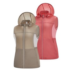 콜핑 티리안 여름 여성 메쉬 경량 조끼(KUV7162W 002)