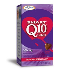 ENZYMATIC THERAPY Smart Q 10 輔酶 Q 10 100 毫克咀嚼片, 巧克力, 30 件