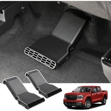 마베트 차량용 하단 좌석 통풍구 디플렉터 포드 매버릭 2022-2025 액세서리 뒷좌석 에어컨 방향 조절 2개