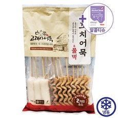 고래사 꼬치어묵 물떡 700G [아이스박스] + 더메이런알콜티슈, 1개