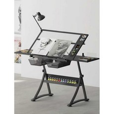 제도 테이블 건축가 드로잉 스탠드 미술 작업 책상, 1개