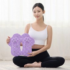 오이키 지압 스텝퍼 가정용 무소음 붓기 개선 에어 스테퍼, 퍼플