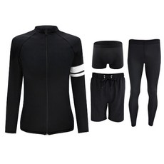 Surfrider 5種全套男性線條拉鍊式防曬衣