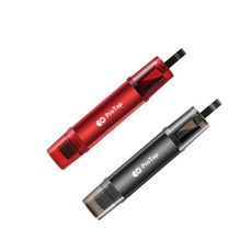 ProTap 筆型安全工具，輕巧便攜，多色可選，應急必備, 紅, 1個