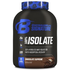 Bodybuilding 分離乳清蛋白 巧克力 Supreme口味, 2.27kg, 1個